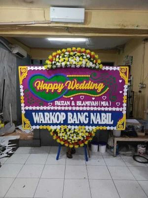 Papan Bunga di Kalangbret Kauman