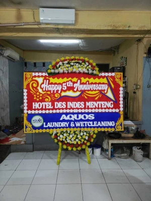 Papan Bunga di Kalangbret Kauman